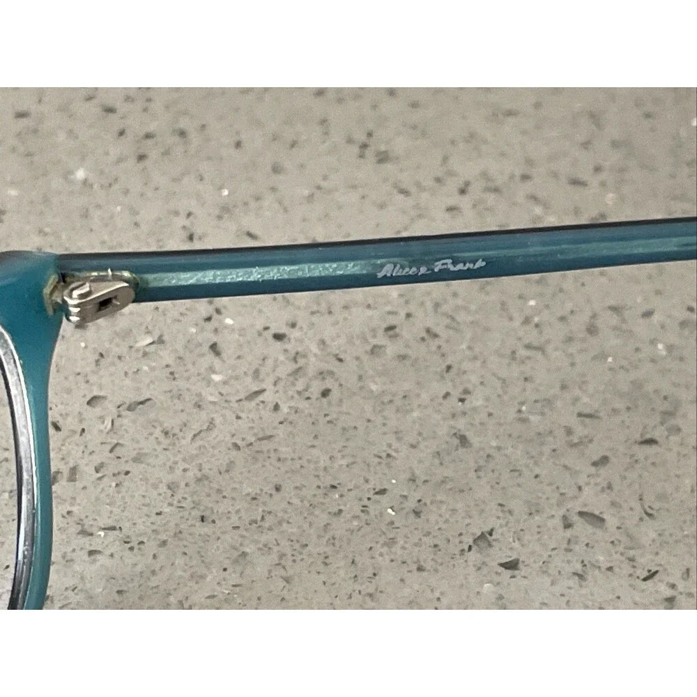 Alice & Frank AF301 Blue Black Cateye Womens Eyeglasses Frames ONLY 56-16-140
